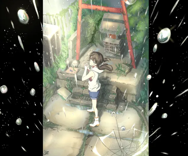 هواشناسی با تو {هینا آمانو} کاغذدیواری  HD