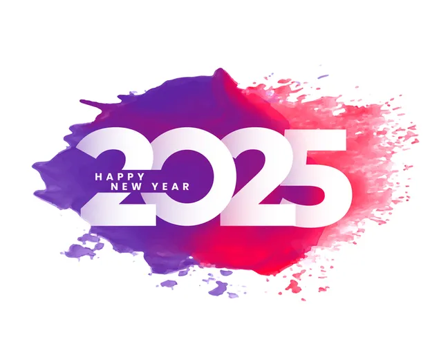 迎接2025，新年快樂 4K 壁紙