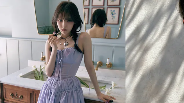 Dan Zi Se Yang Zhuang [wendy]  | <<Zhu Ni Di Yu >> Zhuan Ji Pai She Xia Zai