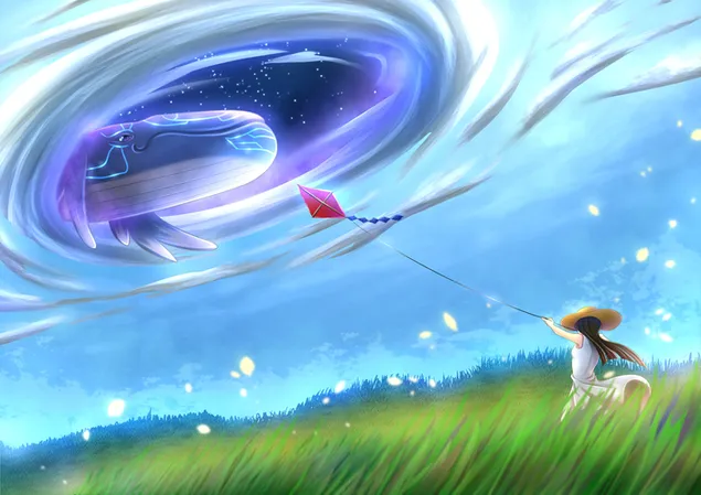 Whale from another Dimension 2K wallpaper