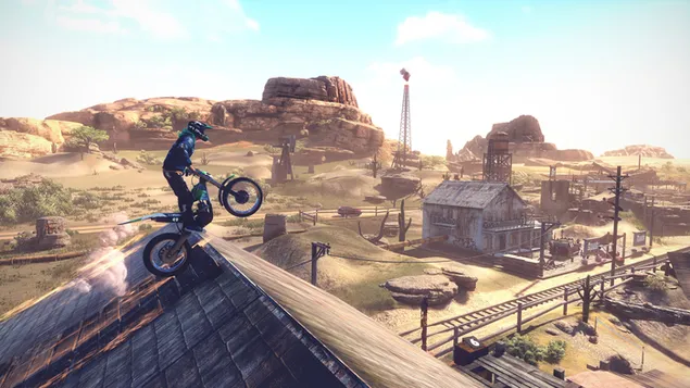 Jazda na Trials Rising 4K tapeta
