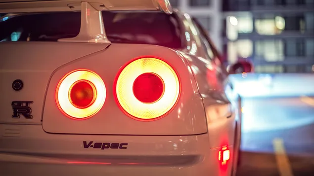 Luces traseras nissan skyline gt-r r34 blancas descargar