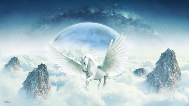 Pegasus trắng tải xuống