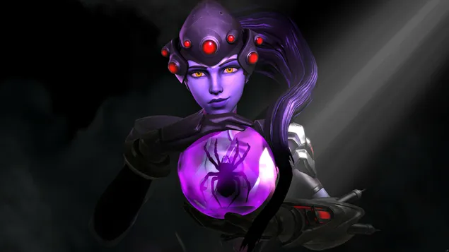 Widowmaker Spider Gem 4K тапет