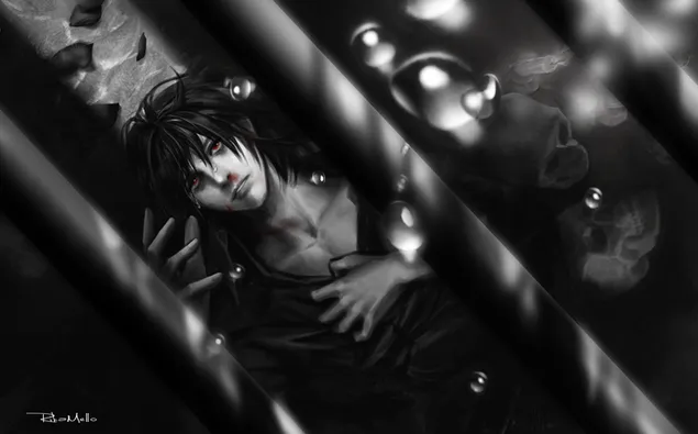 Lule e zbehur 4K sfond