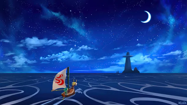 Wind Waker Night - ゼルダの伝説 (アニメ ビデオ ゲーム) ダウンロード