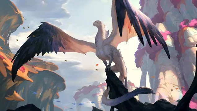 Windfarer Hatchling (Legends of Runeterra) – League of Legends (LOL) 4K háttérkép