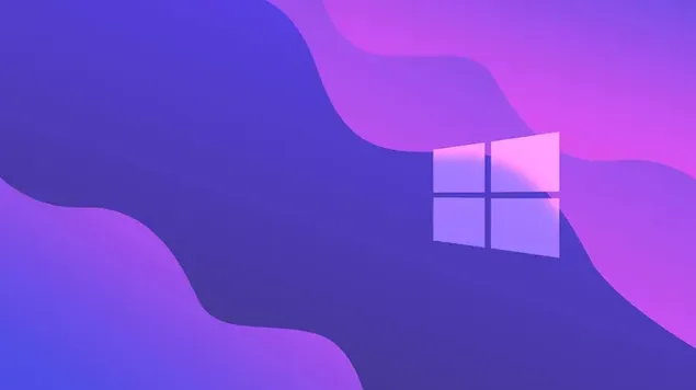 Windows 10 のロゴの背景