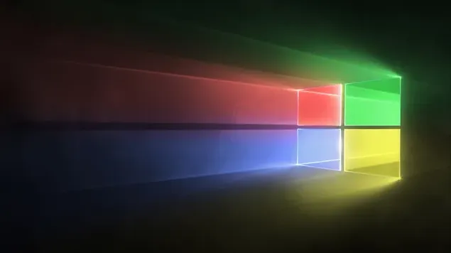 Windows 10 microsoft kleurrijke achtergrond
