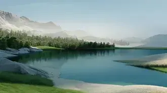 Windows 11 풍경 녹지 4K 배경화면