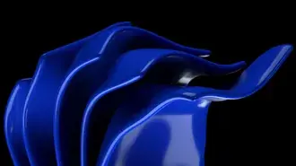 Tapeta Pozadí Windows11 (v modrém stylu) HD