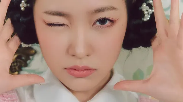 winking 'yeri' o red velvet | 'mothaigh mo rithim' mv photoshoot ioslodail