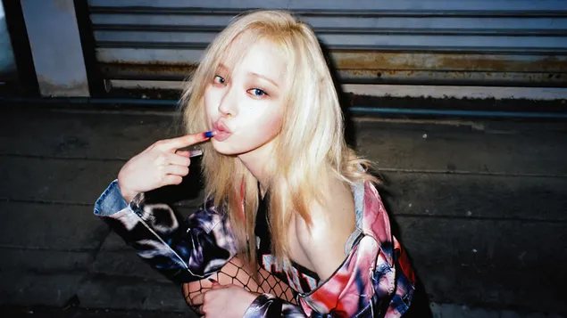 Aespa의 'Winter' - Armageddon 앨범 촬영 4K 배경화면