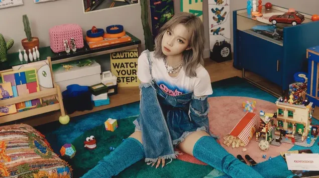 'חורף' מבית Aespa | צילומי אלבום 'בנות' (Real World Ver.). 4K טפט