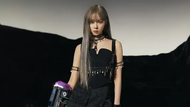 'חורף' מ-Aespa בצילומי אלבום 'בנות' 4K טפט