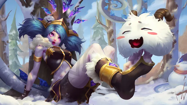 Winter Wonderland 'Neeko' - League of Legends [LOL] 4K wallpaper