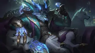 Winterblessed 'Warwick' 프레스티지 에디션 - 리그 오브 레전드(LOL) 8K 배경화면