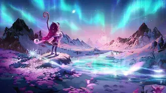 Winterblessed 'Zoe' | League of Legends (LOL) 4K wallpaper