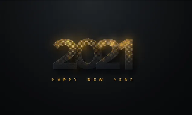Hình nền Chúc năm mới hạnh phúc ~ 2021 ~ 4K