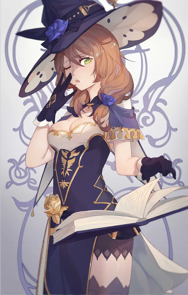 cailleach lisa ag canadh on leabhar | tionchar genshin ioslodail