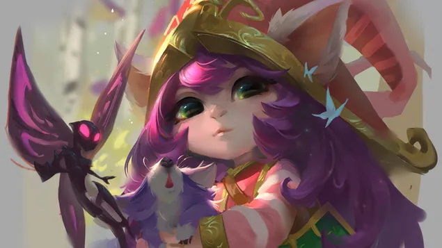 Penyihir 'Lulu' - League of Legends (LOL) 4K kertas dinding