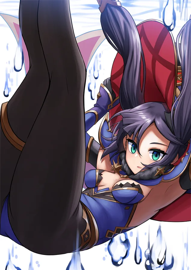 Вештерка Мона паѓа | Влијание на Ганшин 4K тапет