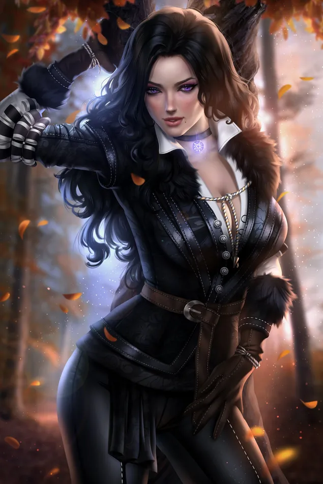 Witcher 3: Wild Hunt - Yennefer người hâm mộ Art tải xuống