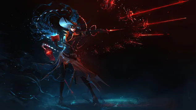 Gadis Sihir 4K kertas dinding