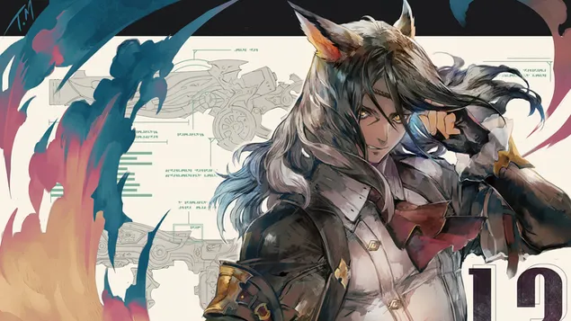 Wolf Guy - Final Fantasy XIV Online (videospel)