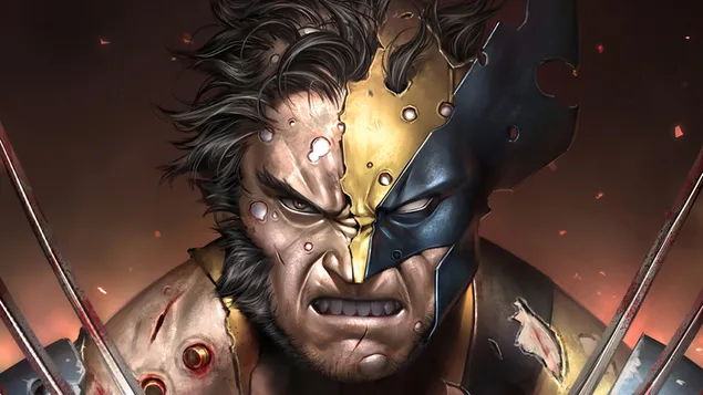 Wolverine (Marvel) superhelt 4K bakgrunn