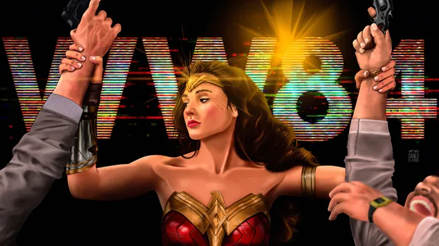 'Wonder Woman 1984' Movie ('Gal Gadot' Comics Art)