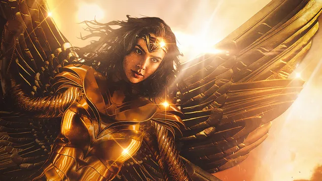 'Wonder Woman 1984' Movie ['Gal Gadot' Golden Armor] download