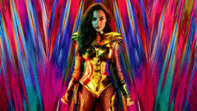 'Wonder Woman 1984' Película ('Gal Gadot' Golden Eagle Armor)