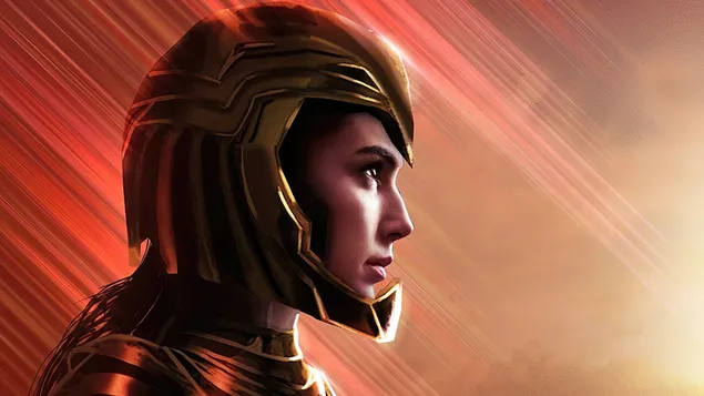 Супергеройский фильм «Чудо-женщина 1984» (броня «Галь Гадот») 4K обои