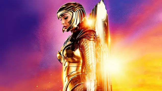 فیلم ابرقهرمانی "Wonder Woman 1984" (زن شگفت انگیز "زره عقاب طلایی") کاغذدیواری  4K