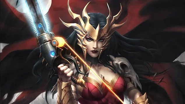 神奇女俠 黑暗之夜 死亡金屬 4K 壁紙