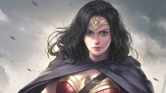 Wonder Woman DC Comics Art 4K טפט