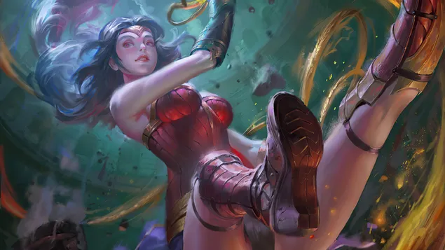 khmykh hy brqhrmny wonder woman [dc] brgyry khnyd