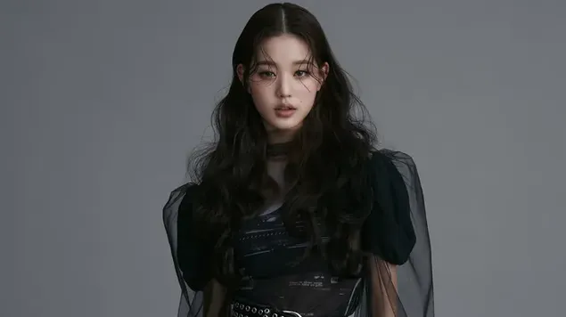 Páipéar balla ‘Wonyoung’ ó IVE (Kpop Girls Group)4K