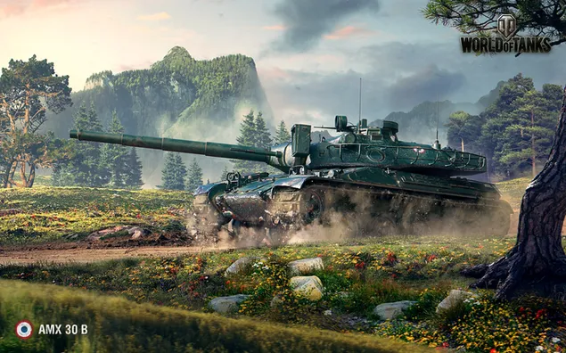 World of Tanks game - AMX 30 B