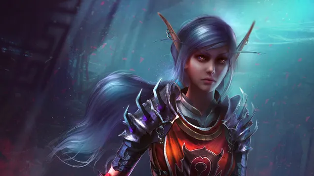 عالم علب - Elf Warrior 2K خلفية