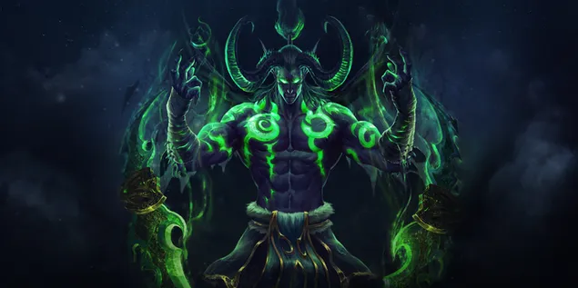 World of Warcraft : (Illidan Stormrage) 2K wallpaper