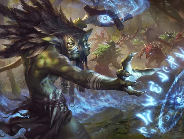 عالم ووركرافت واريور HD خلفية