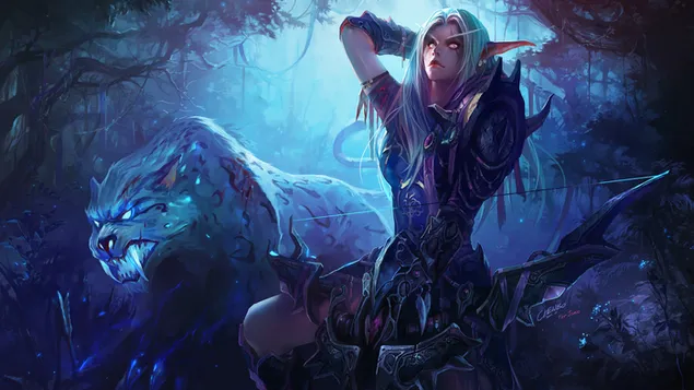 World of Warcraft (WOW) - Nữ hoàng Sylvanas của Banshee