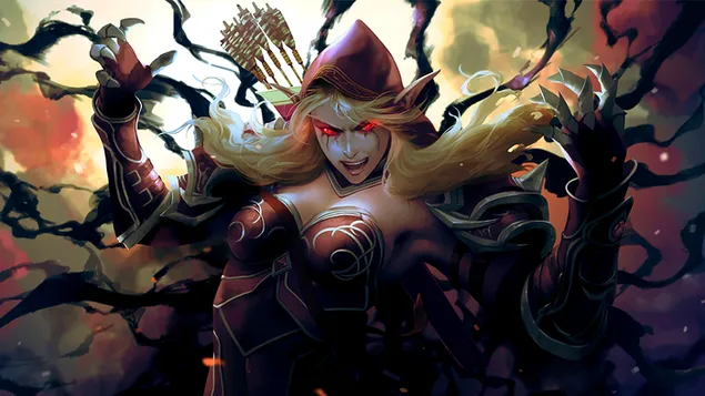 World of Warcraft (WOW) - De donkere dame (Sylvanas)
