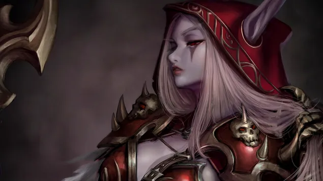 World of Warcraft (WOW) - De donkere dame (Sylvanas Windrunner)