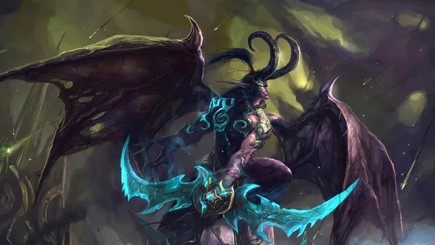World of Warcraft (WOW) - Demon King Illidan