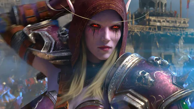 World of Warcraft (WOW): Elf Warrior Sylvanas