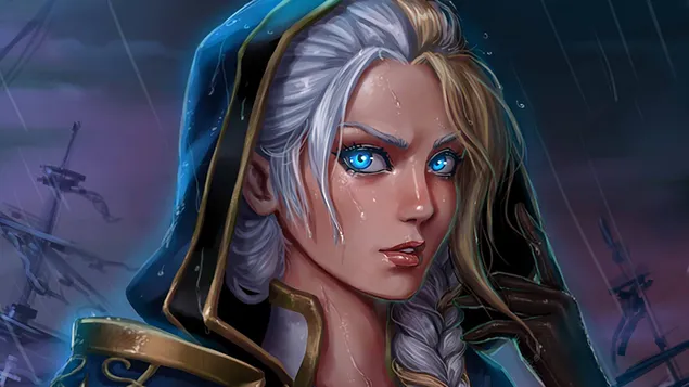 World of Warcraft (WOW) - Jaina Proudmore 4K baggrundsbillede