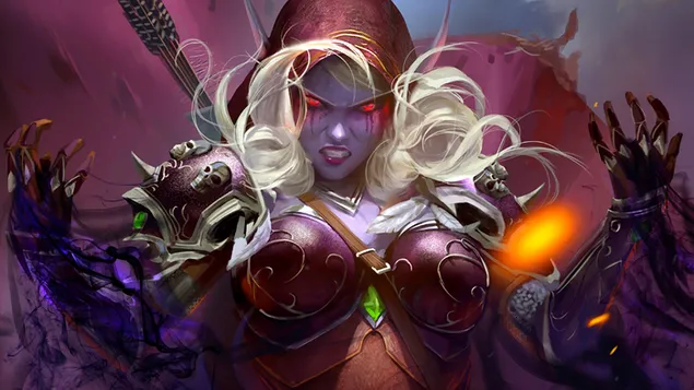 World of Warcraft (WOW) : The Banshee Queen (Sylvanas) 4K wallpaper